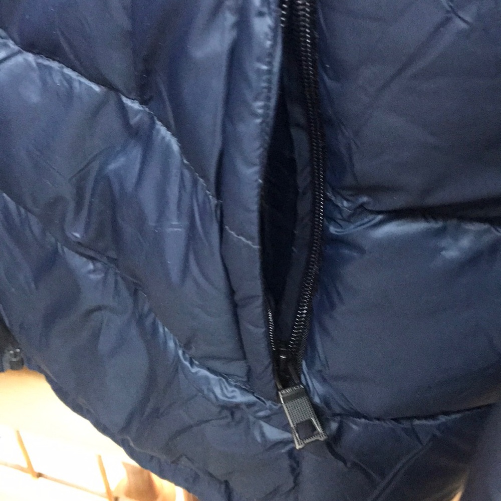 NWT,NAUTICA MENS QUILTED PUFFER HOODIE~DARK NAVY - Picture 13 of 16